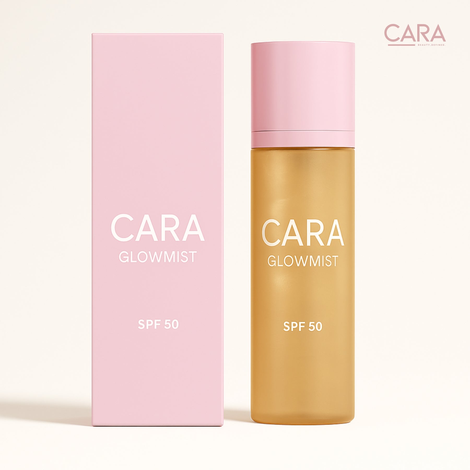 CARA™ GlowMist - SPF50 Setting Spray